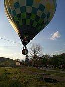 Панорамно издигане с балон популяризира Натура 2000 в гр. Роман