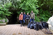 Над 300 кг. отпадъци бяха събрани в пещера Леденика.