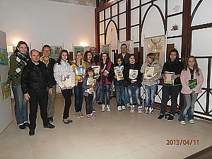 Награждаване на рисунки от конкурс "Гората и ние"